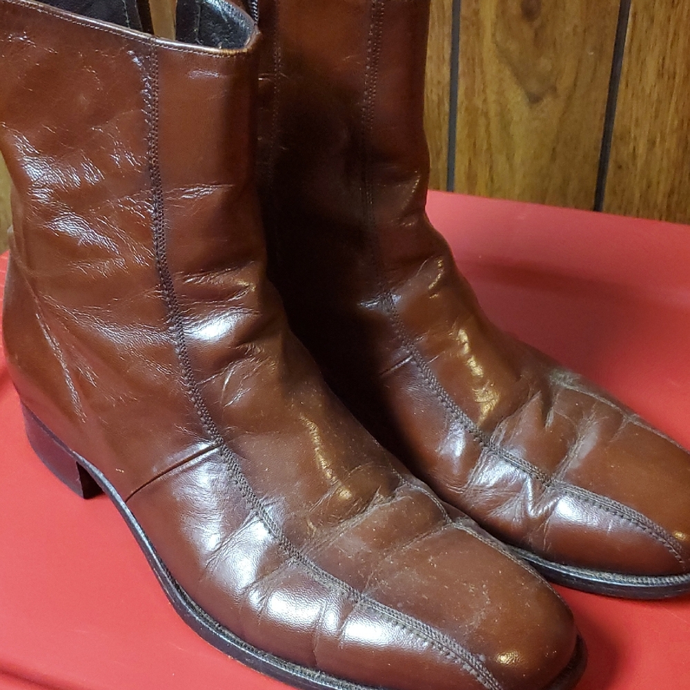Florsheim Rich Brown Leather Boots